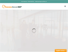 Tablet Screenshot of coachingaround360.com